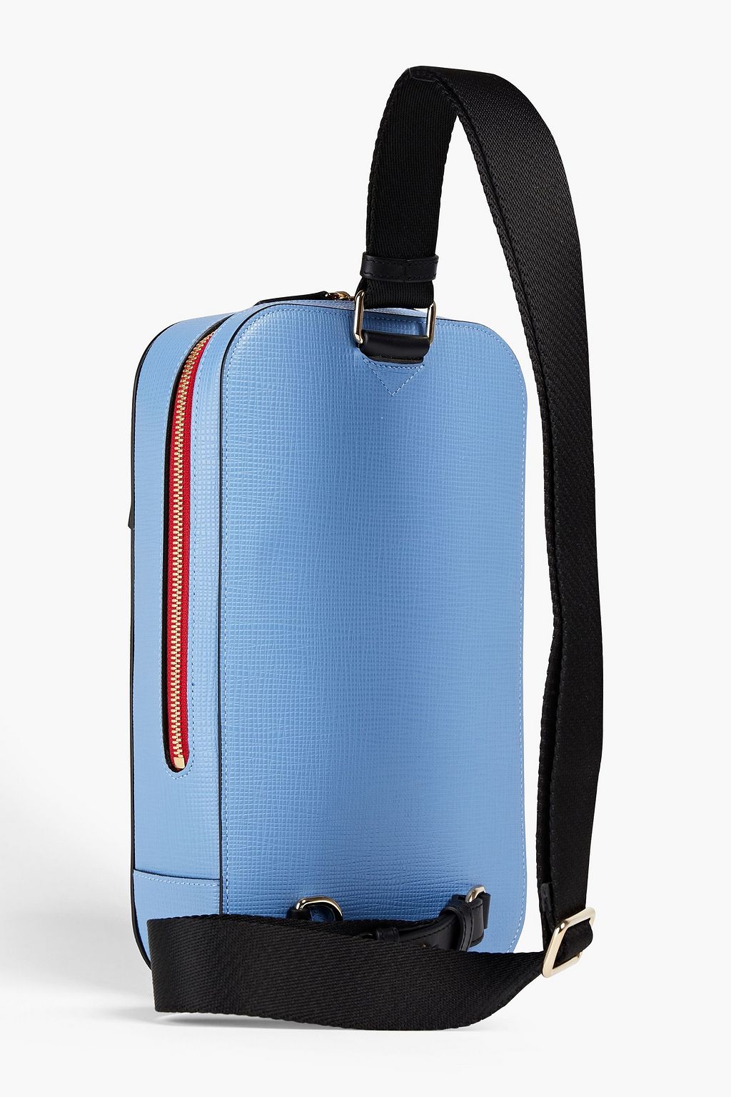 SMYTHSON Textured-leather messenger bag