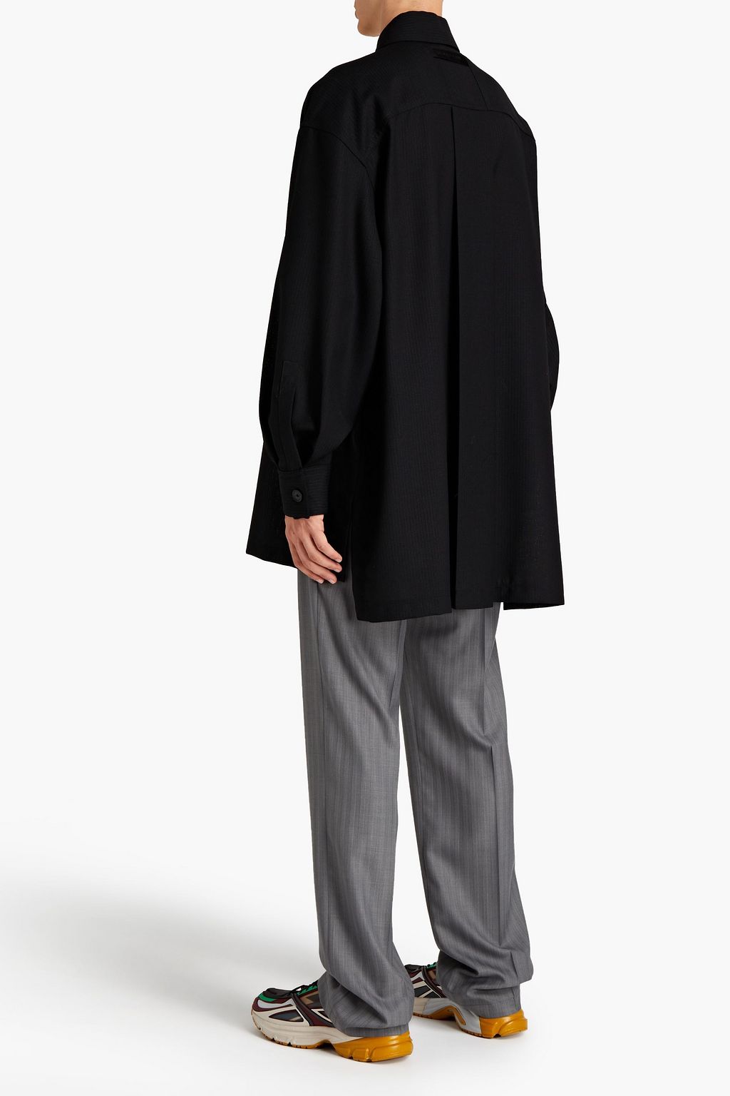 1017 ALYX 9SM Oversized wool-crepe overshirt
