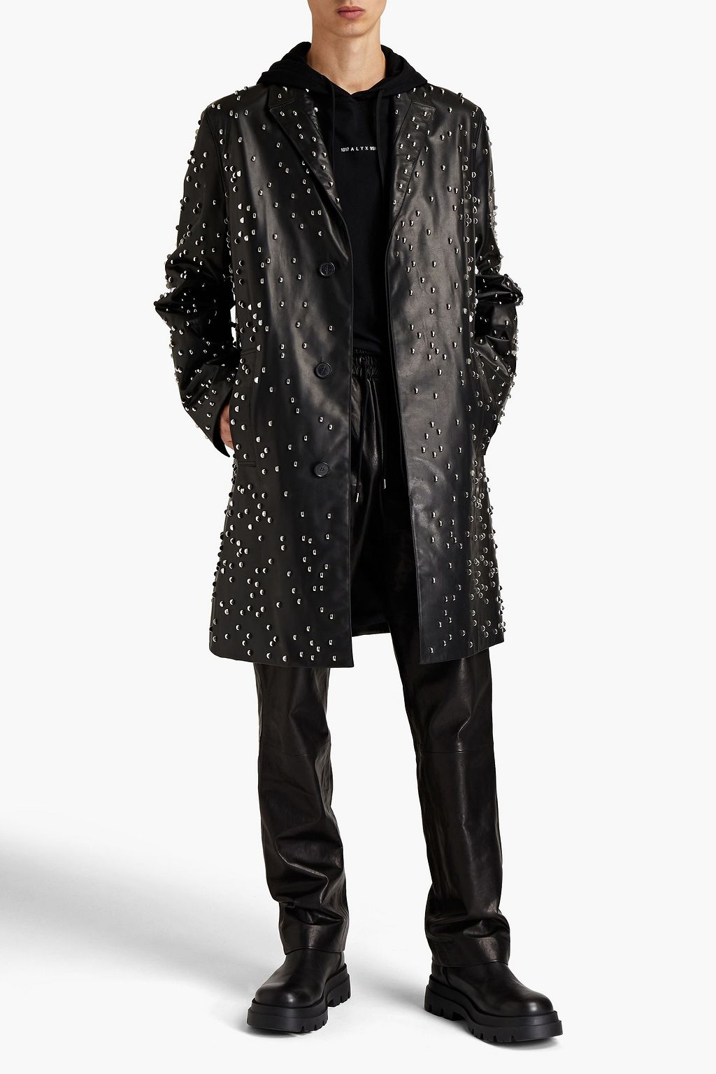 1017 ALYX 9SM Studded leather coat