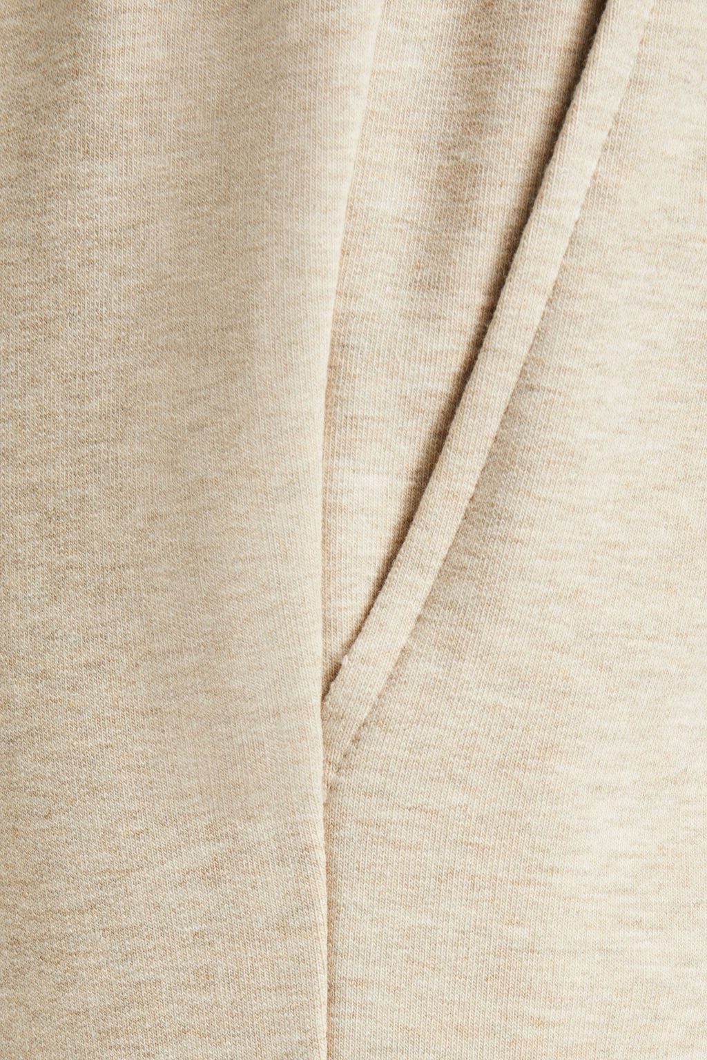 VARLEY French cotton-blend terry track pants