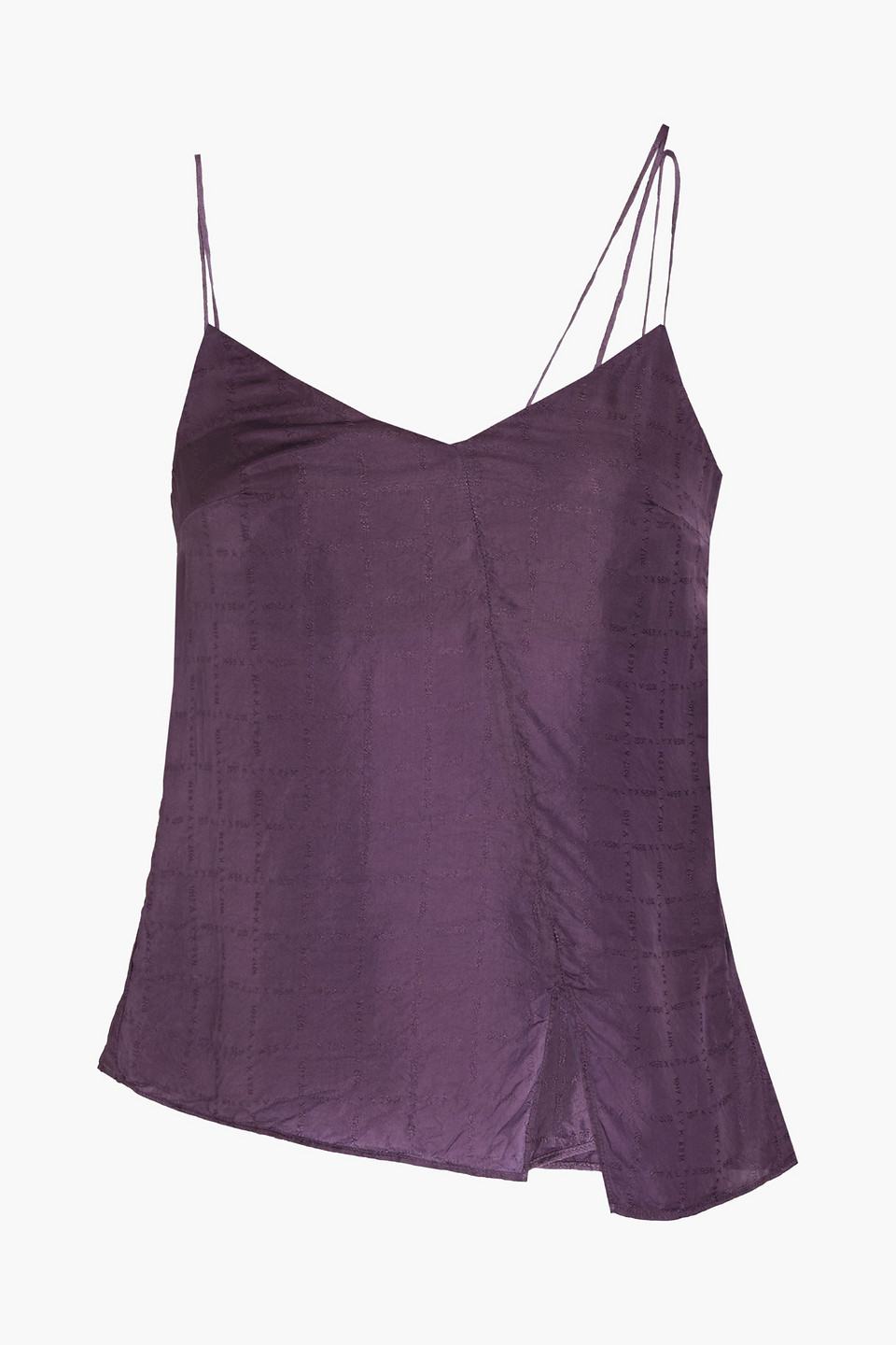 Lily cupro-jacquard camisole