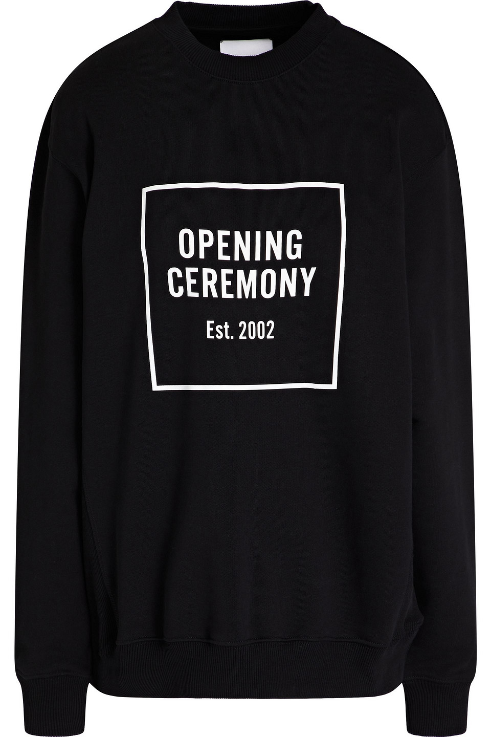 OPENING CEREMONY PRINTED FRENCH COTTON-TERRY SWEATSHIRT