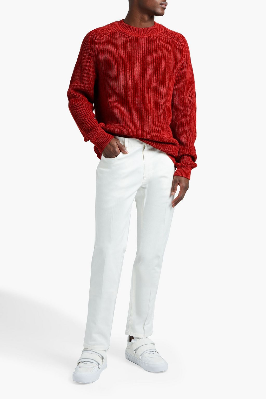 ZEGNA Ribbed cotton sweater