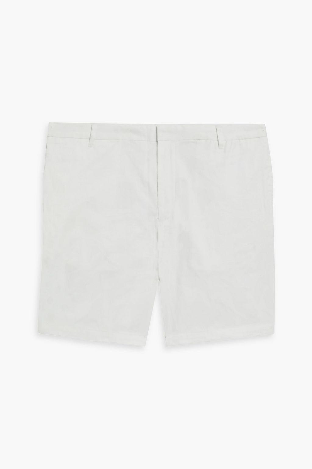 White Cotton-jacquard shorts | Sale up 