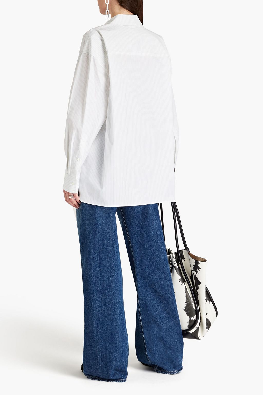 LOULOU STUDIO Espanto cotton-poplin shirt