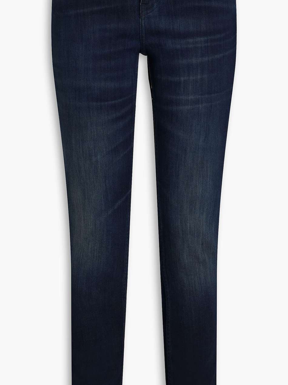 benthal faded mid-rise skinny jeans