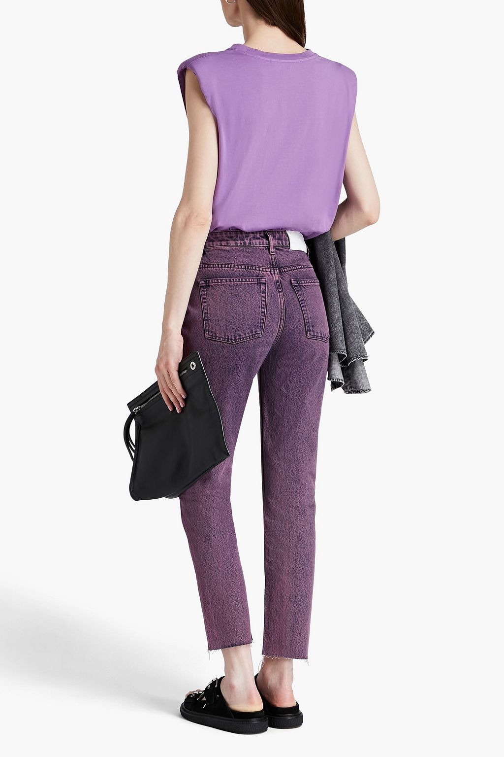 IRO Dale high-rise straight-leg jeans
