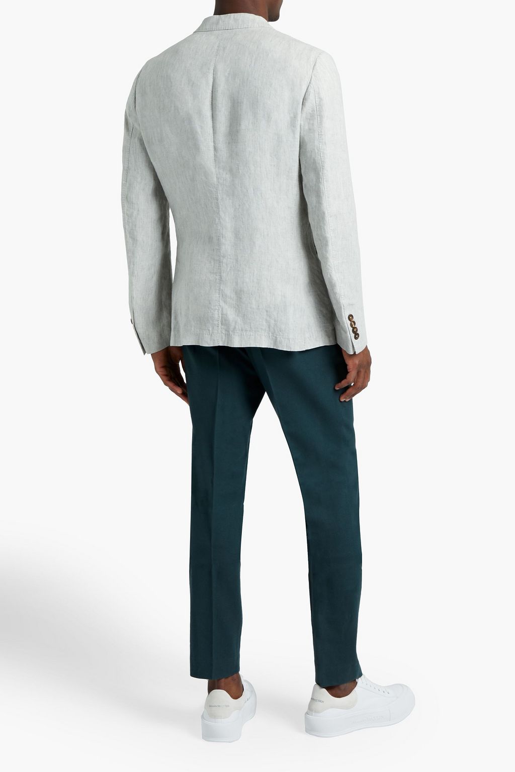 ZEGNA Slub linen blazer