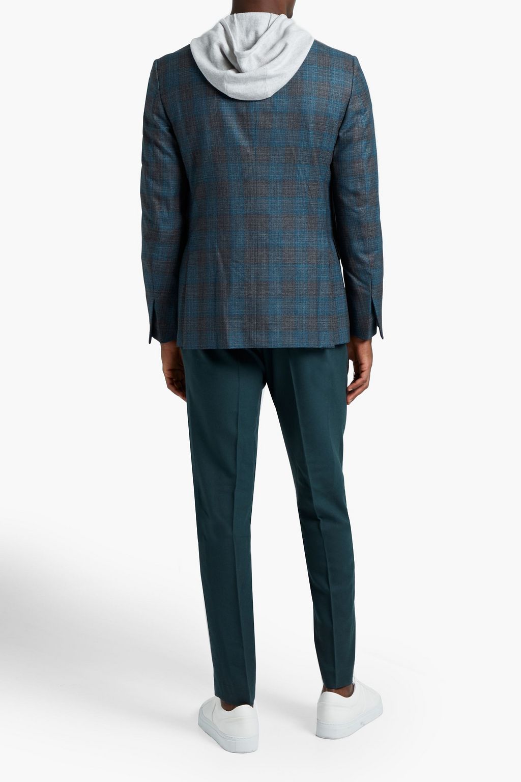 ZEGNA Checked wool blazer