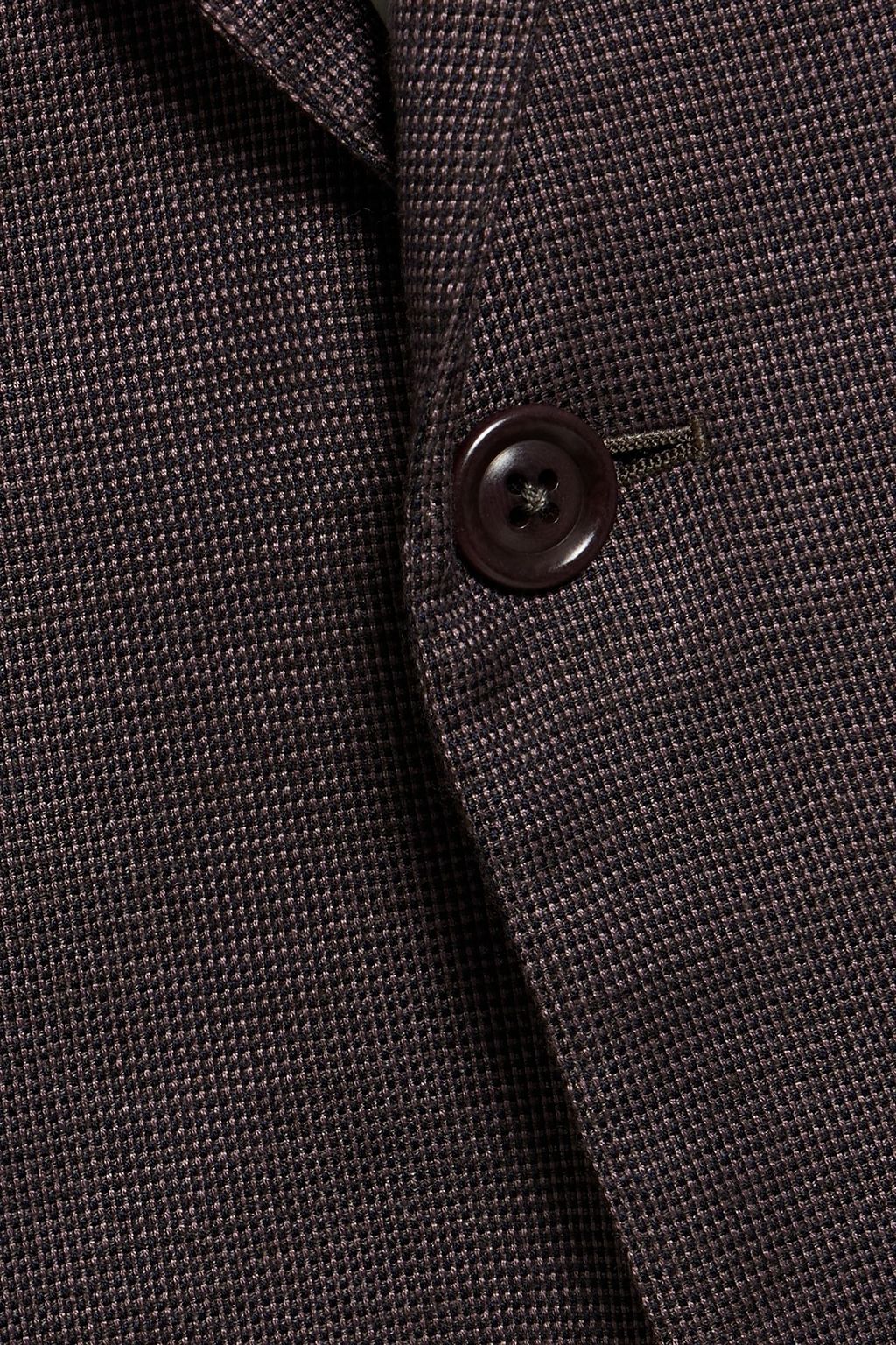 ZEGNA Checked cotton-blend blazer