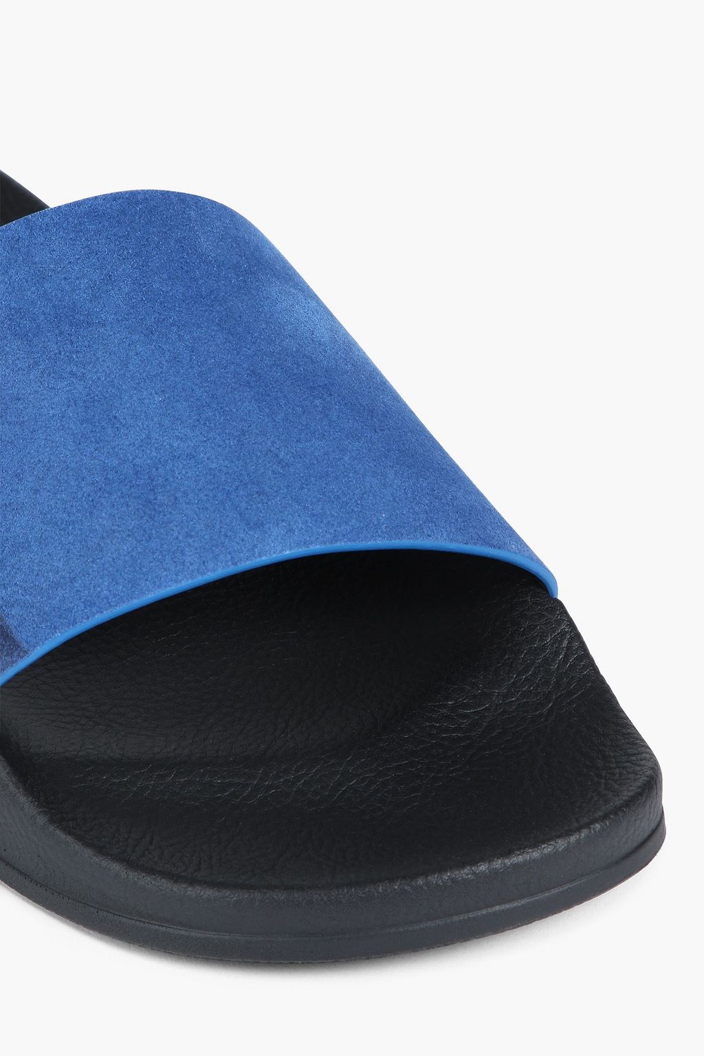 FRESCOBOL CARIOCA Humberto logo-print suede slides