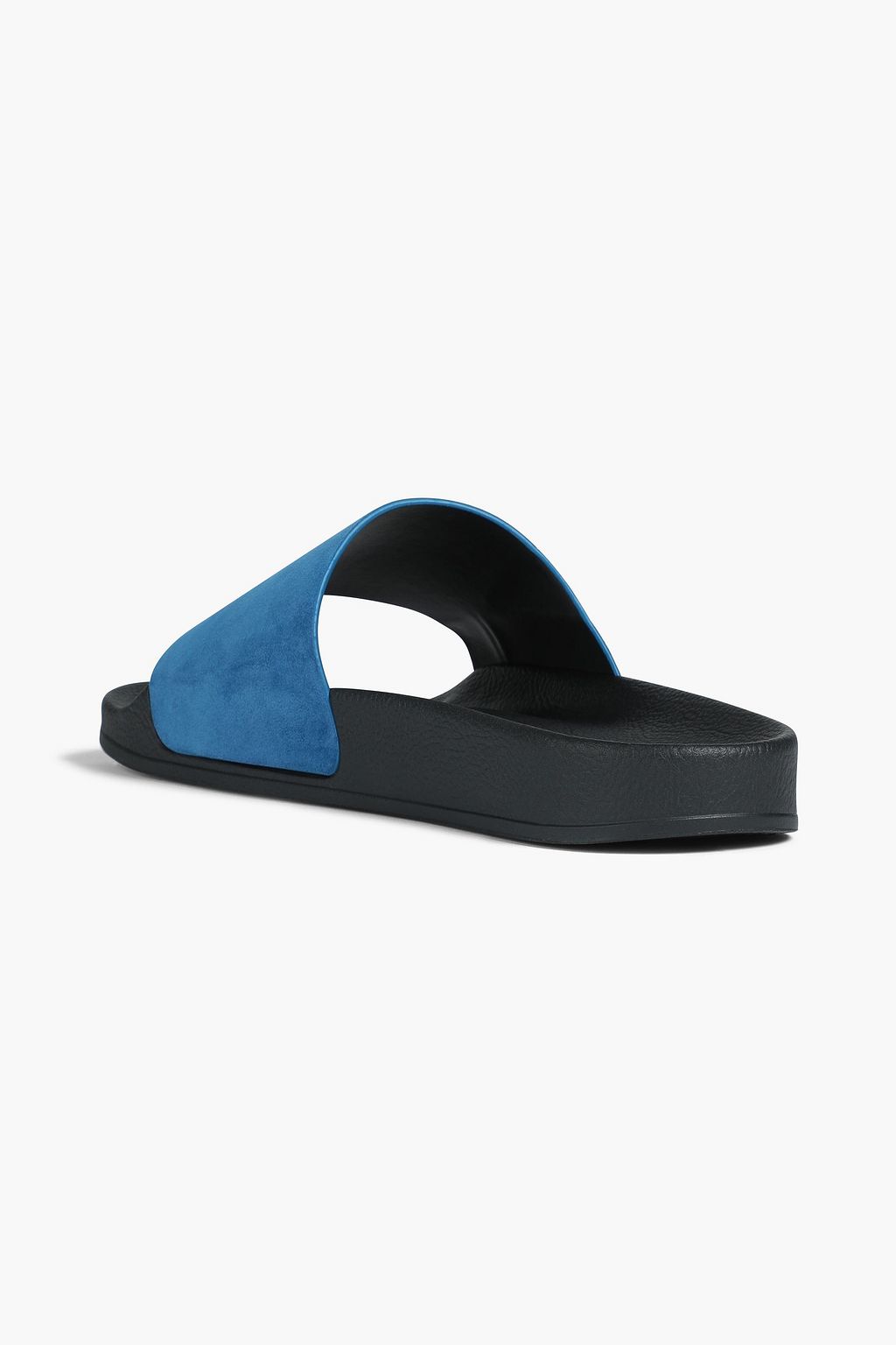 FRESCOBOL CARIOCA Humberto embossed suede slides | Sale up to 70% off ...