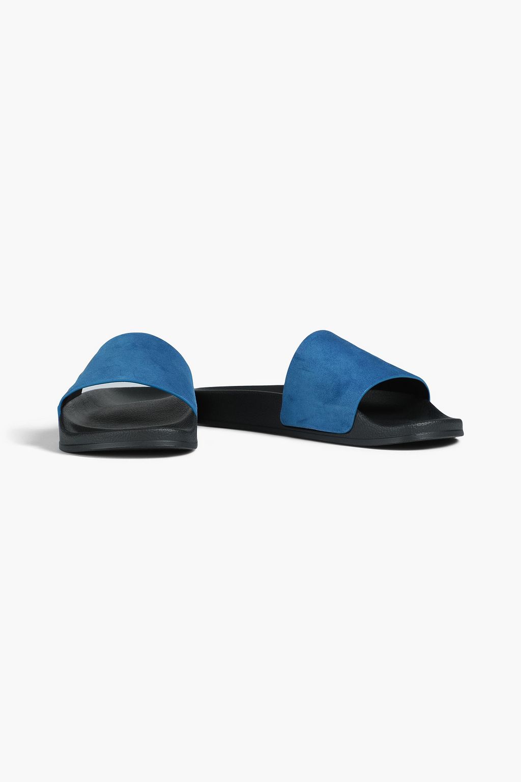 FRESCOBOL CARIOCA Humberto logo-print suede slides