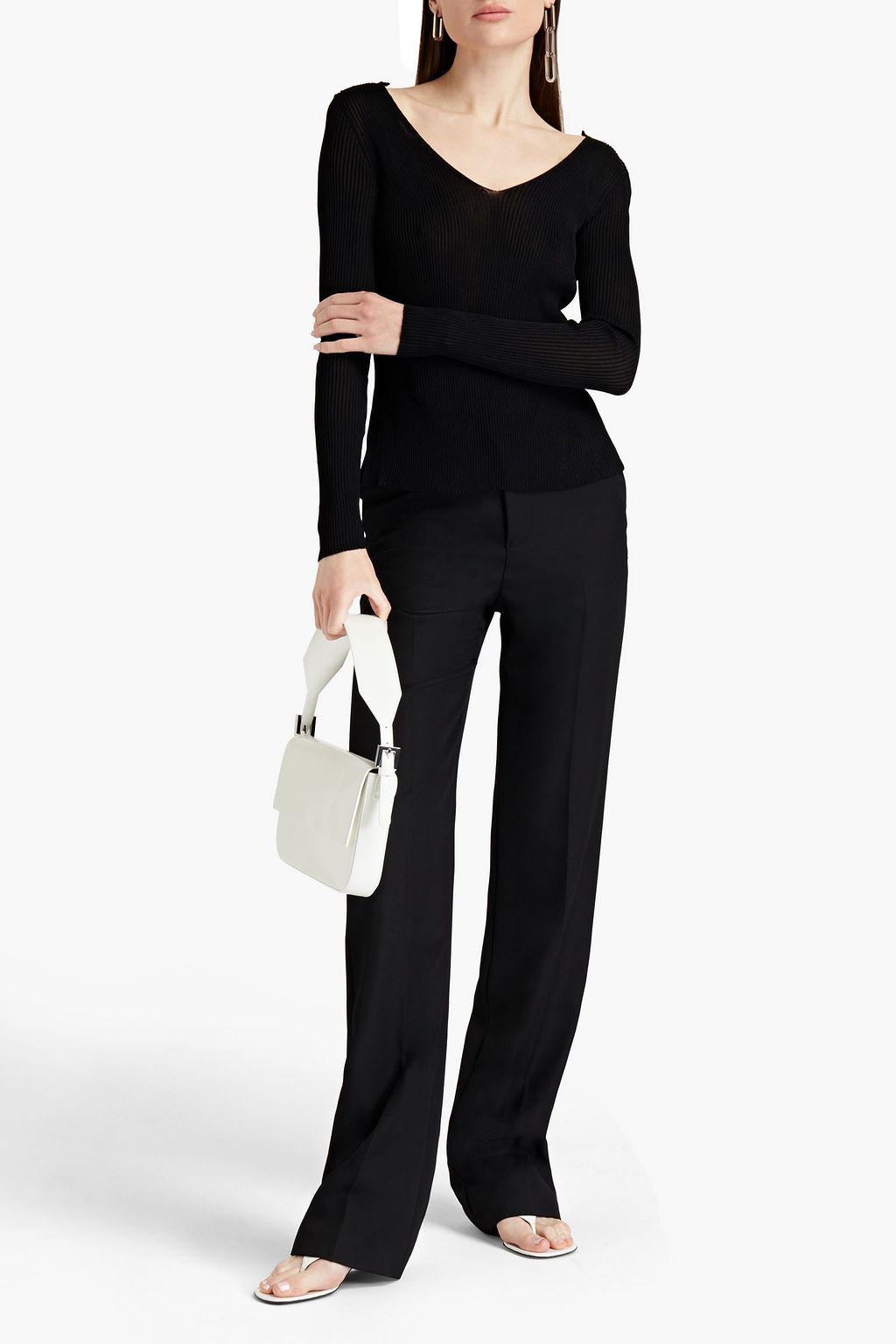 1017 ALYX 9SM Megan open-back ribbed jersey top