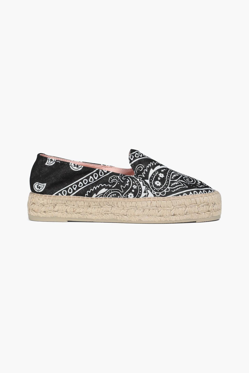 canvas platform espadrilles