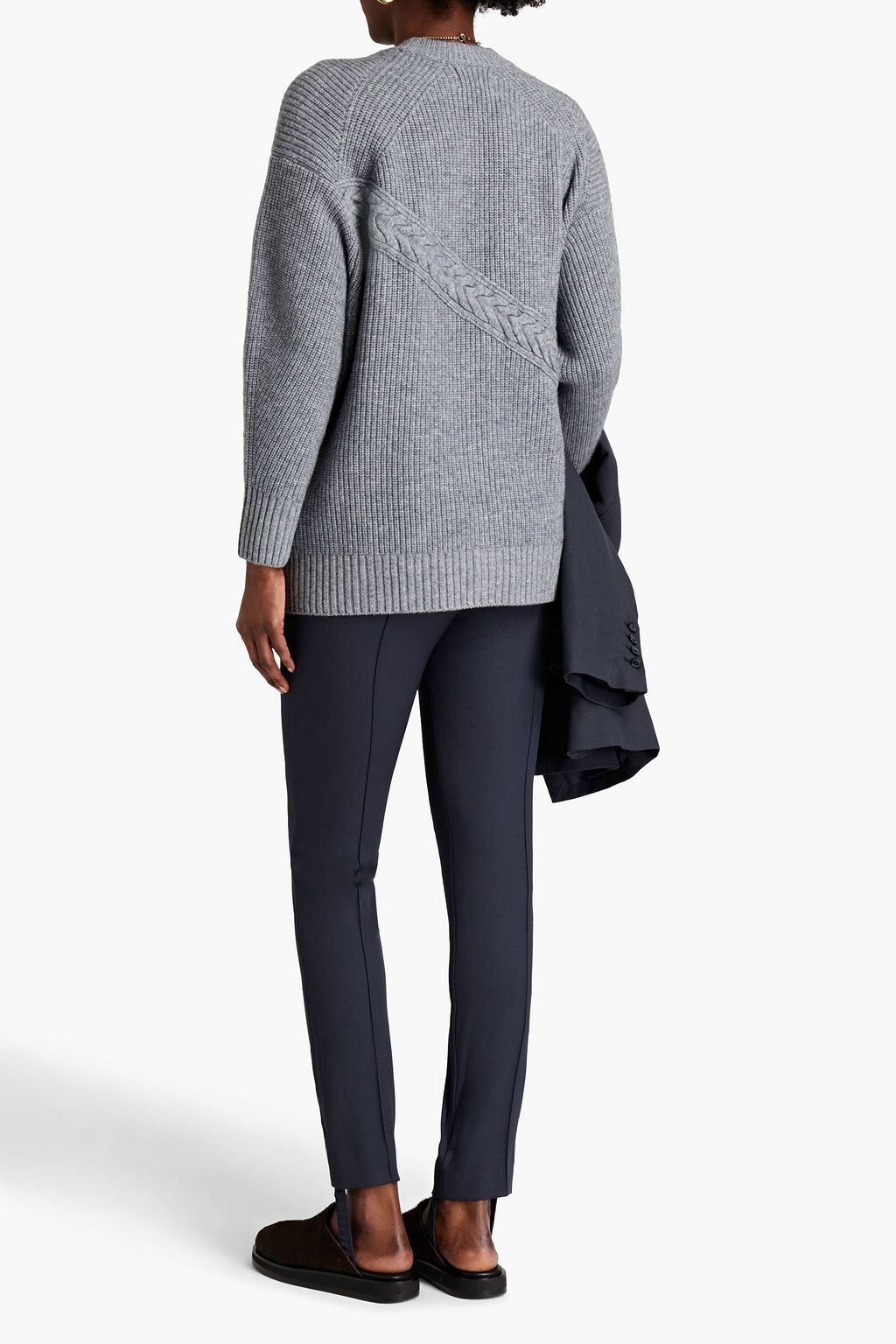 LOULOU STUDIO Pinzon stretch-wool tapered stirrup pants