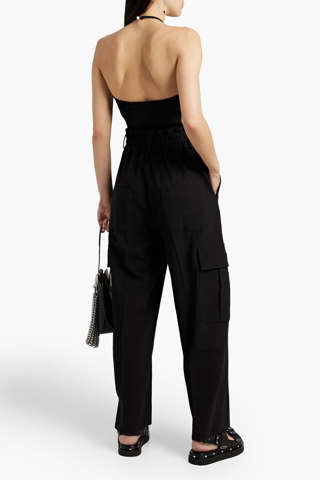 1017 ALYX 9SM Ribbed-knit halterneck top