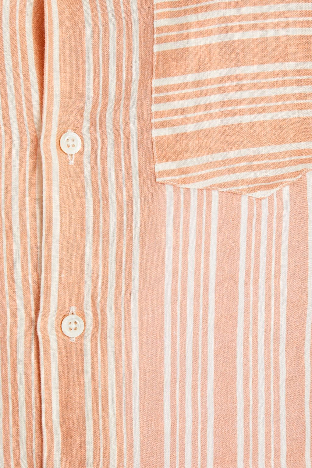 FRESCOBOL CARIOCA Thomas striped linen shirt