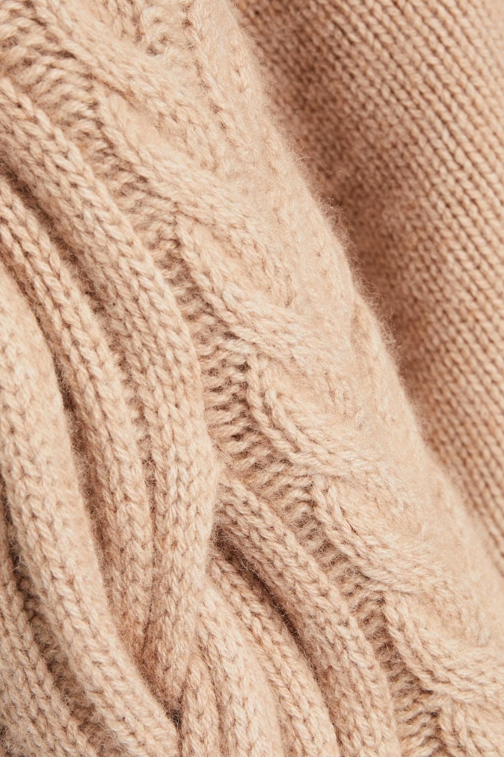 NAADAM Cableknit wool and cashmereblend sweater Sale up to 70 off