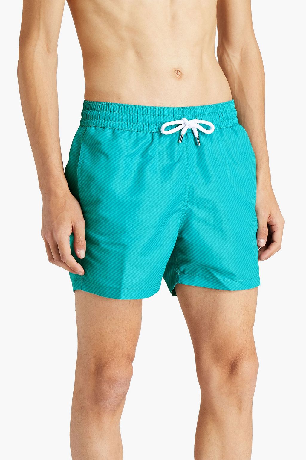 FRESCOBOL CARIOCA Short-length printed swim shorts