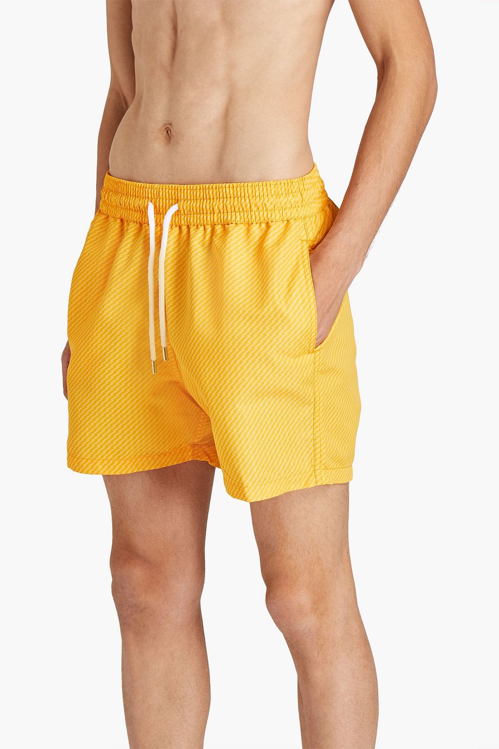 FRESCOBOL CARIOCA Short-length printed swim shorts