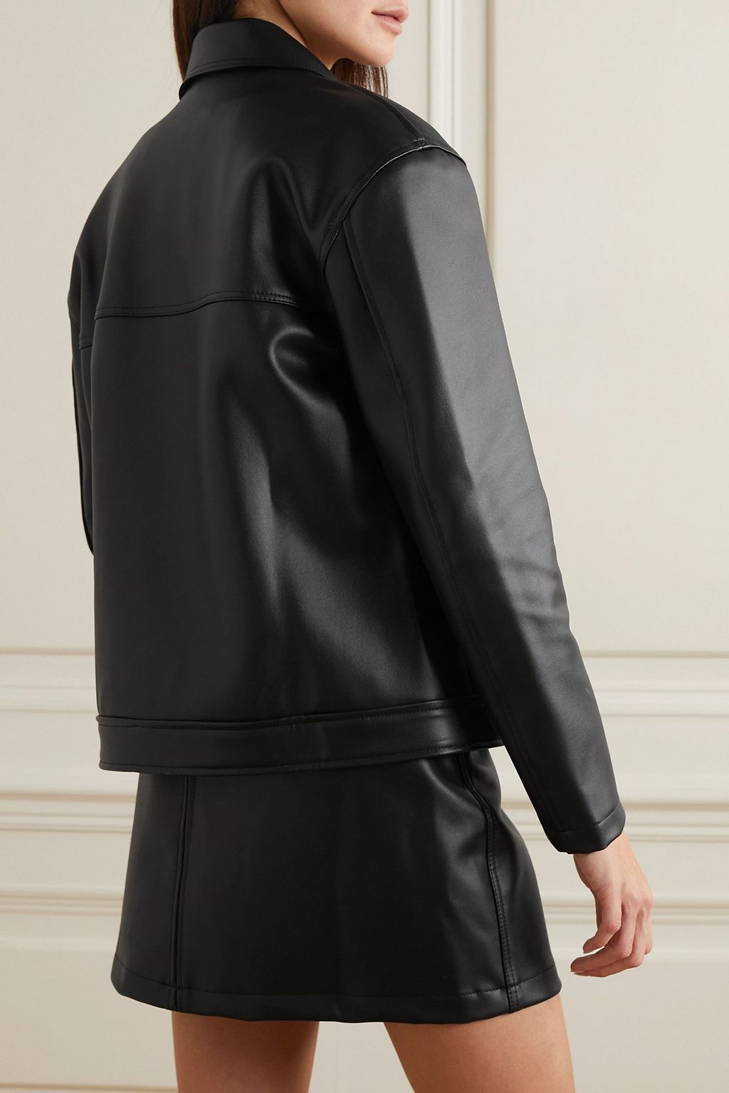 CAES Faux leather jacket