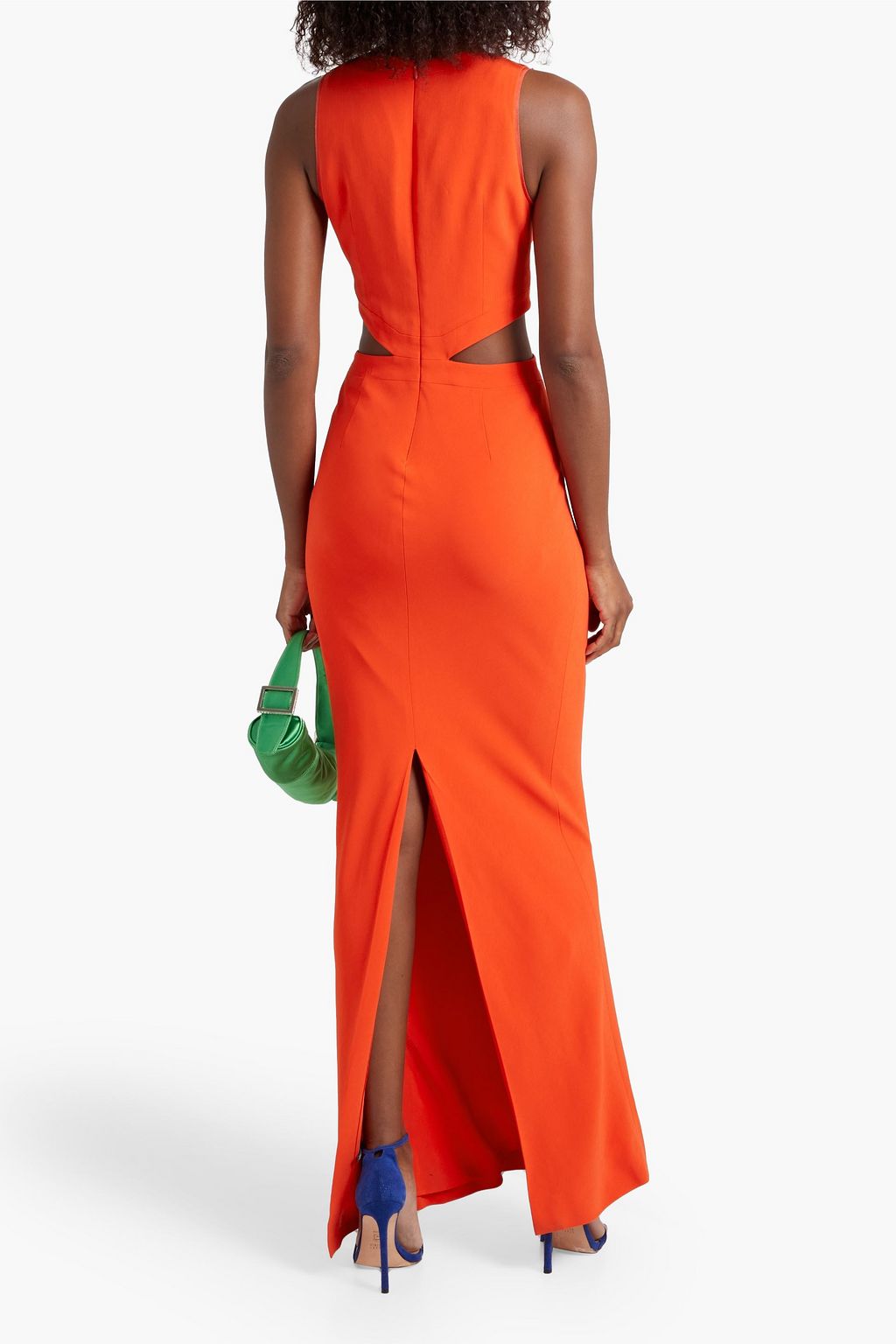 SEMSEM Cleo cutout cady maxi dress