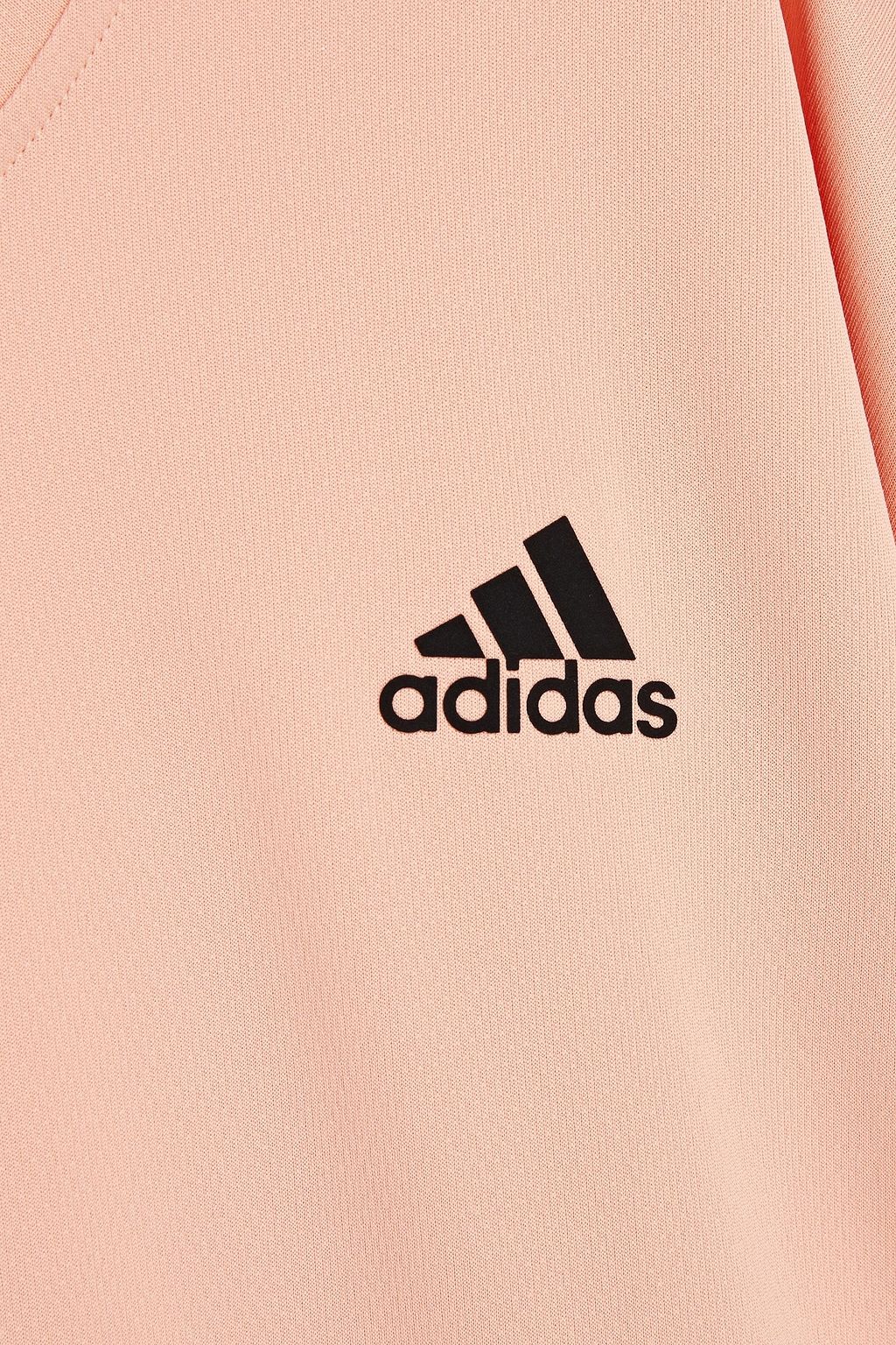 ADIDAS Logo-print mesh T-shirt