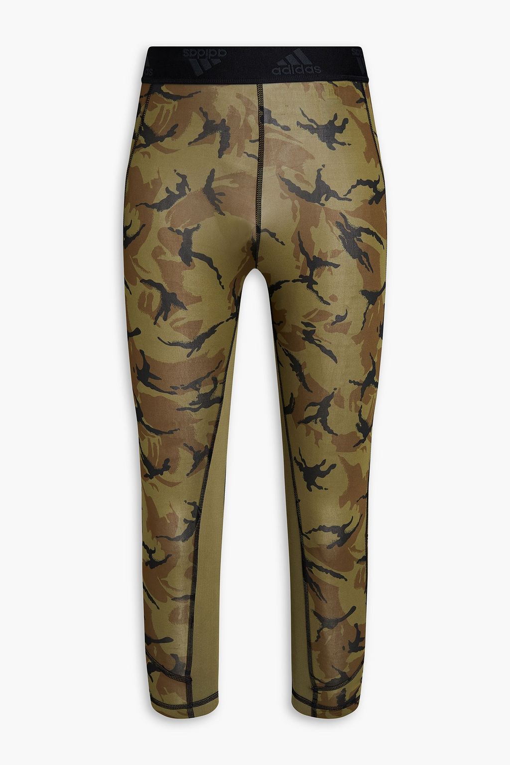 Army green Camouflage-print stretch 