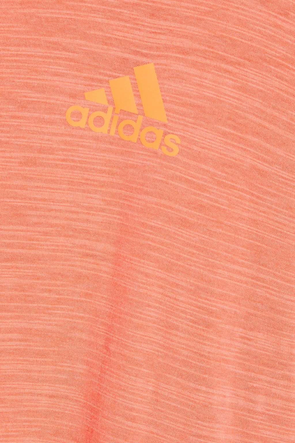ADIDAS Logo-printed slub-jersey T-shirt