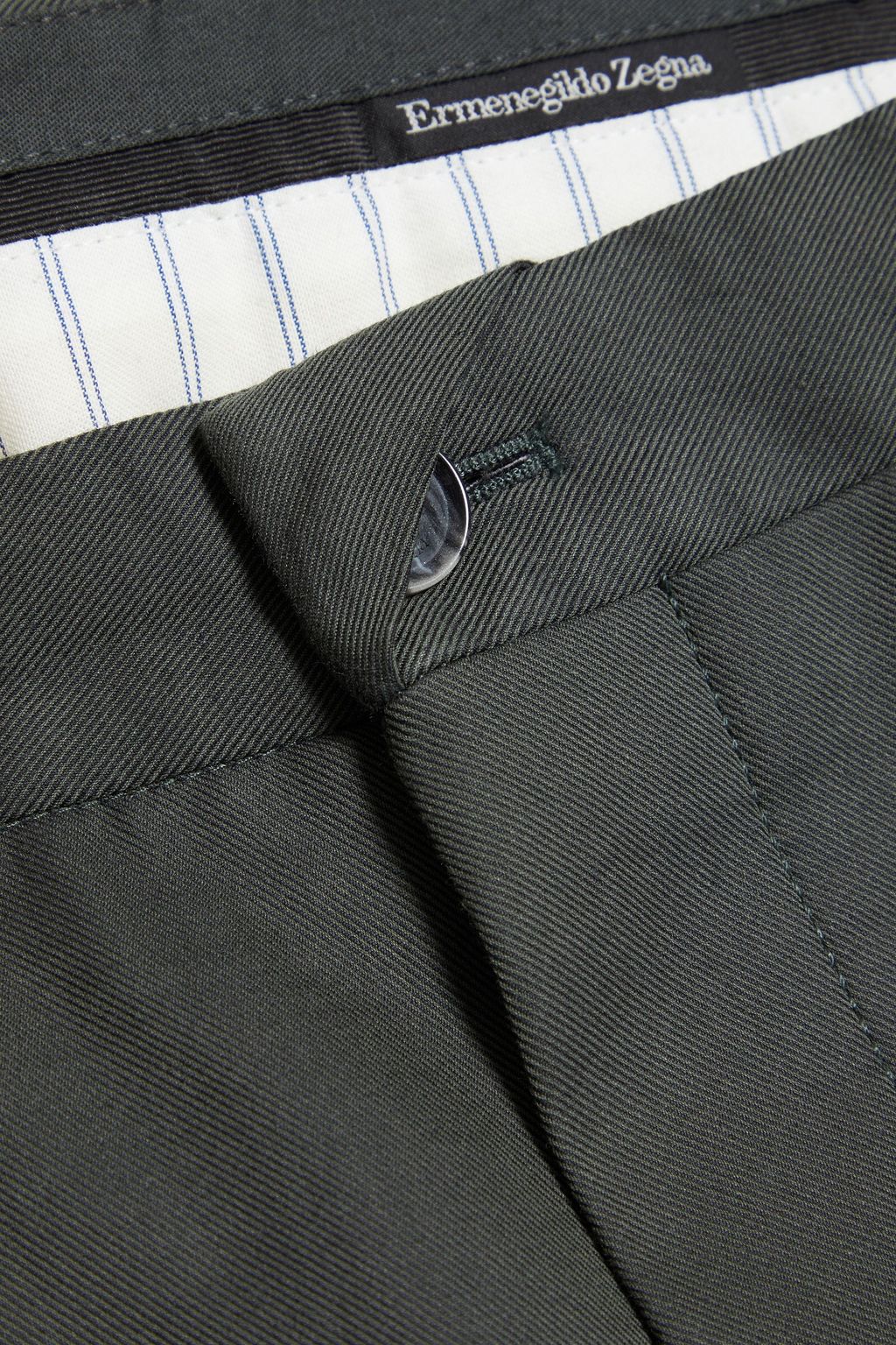 ZEGNA Cotton-twill pants