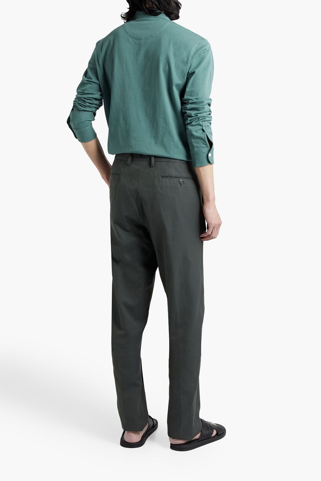 ZEGNA Cotton-twill pants