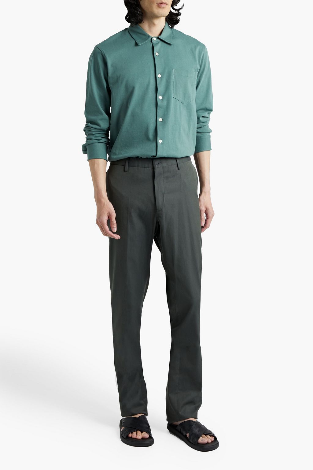 ZEGNA Cotton-twill pants