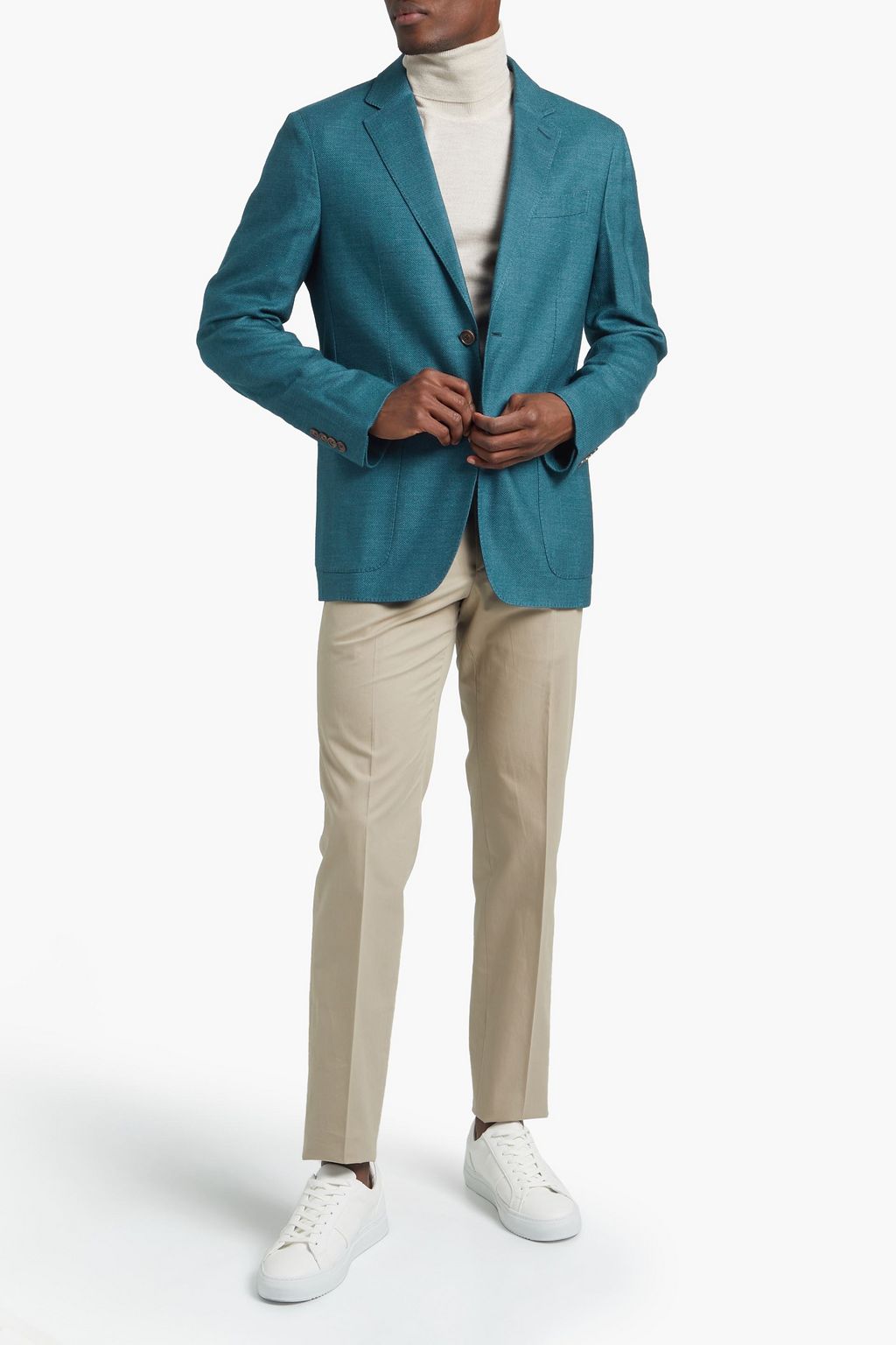 ZEGNA Silk-blend blazer