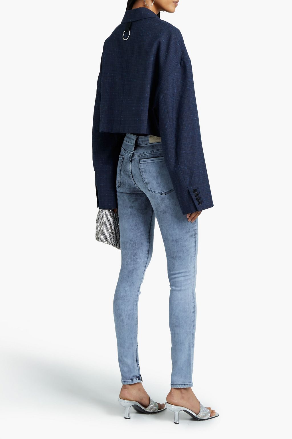 IRO Ralf faded high-rise skinny jeans