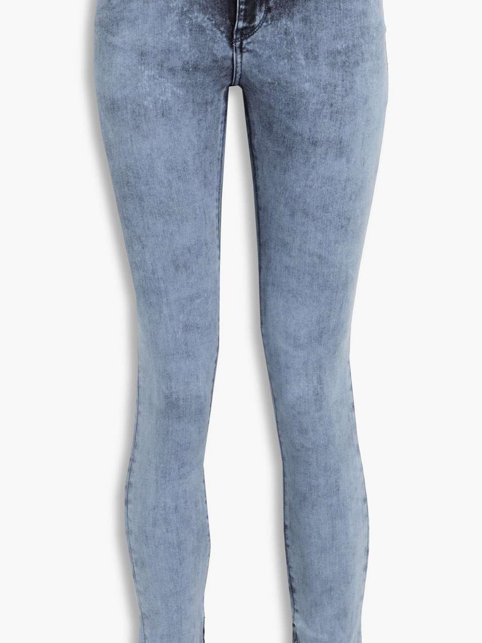 ralf faded high-rise skinny jeans