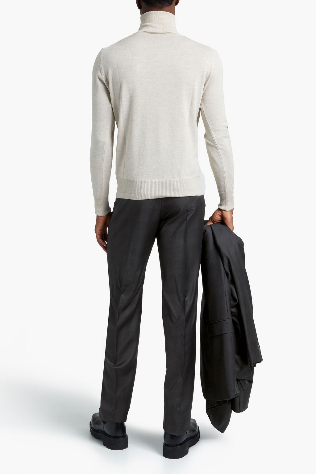 ZEGNA Slim-fit checked wool suit