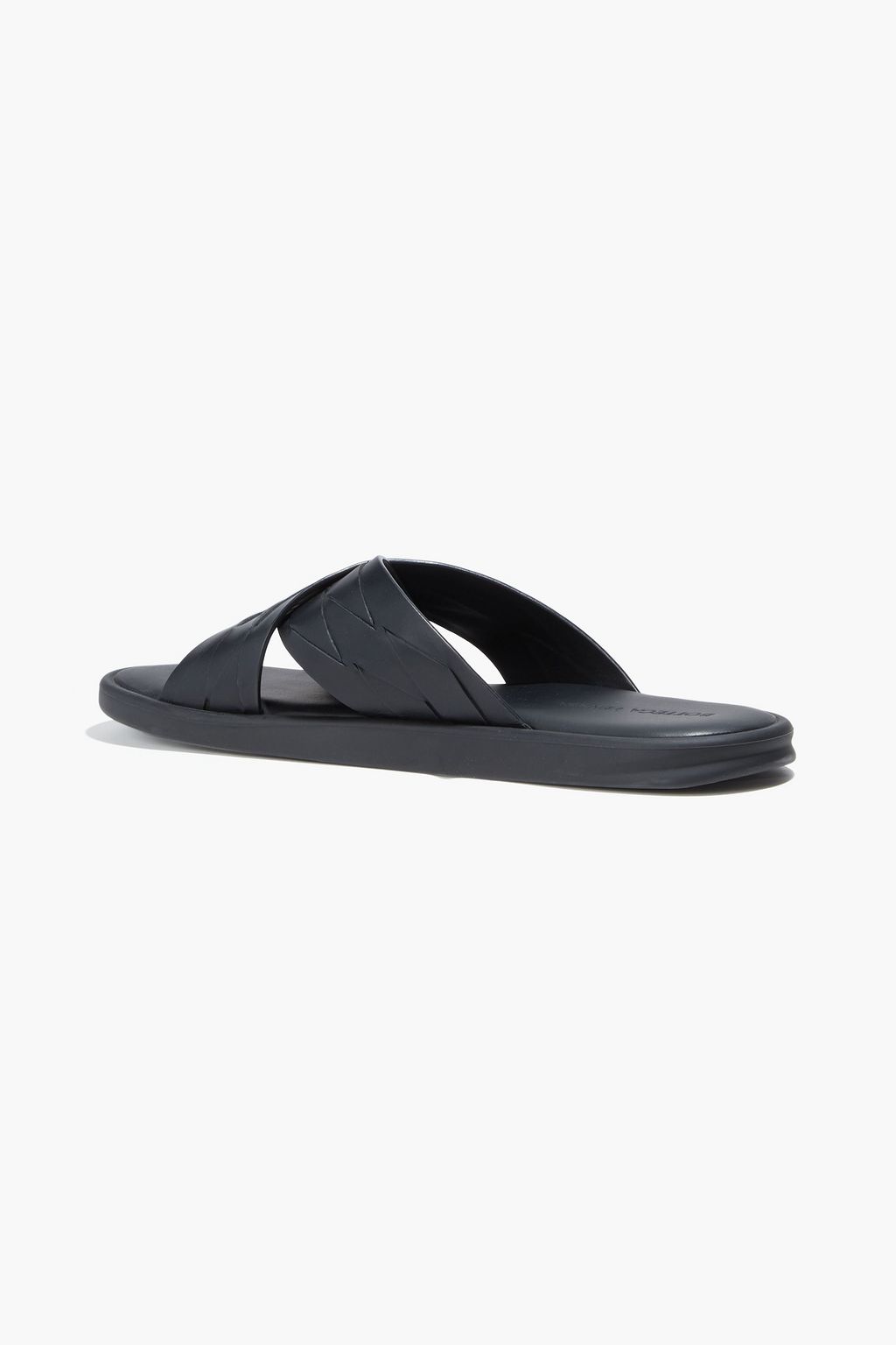BOTTEGA VENETA Intrecciato Douglas leather slides
