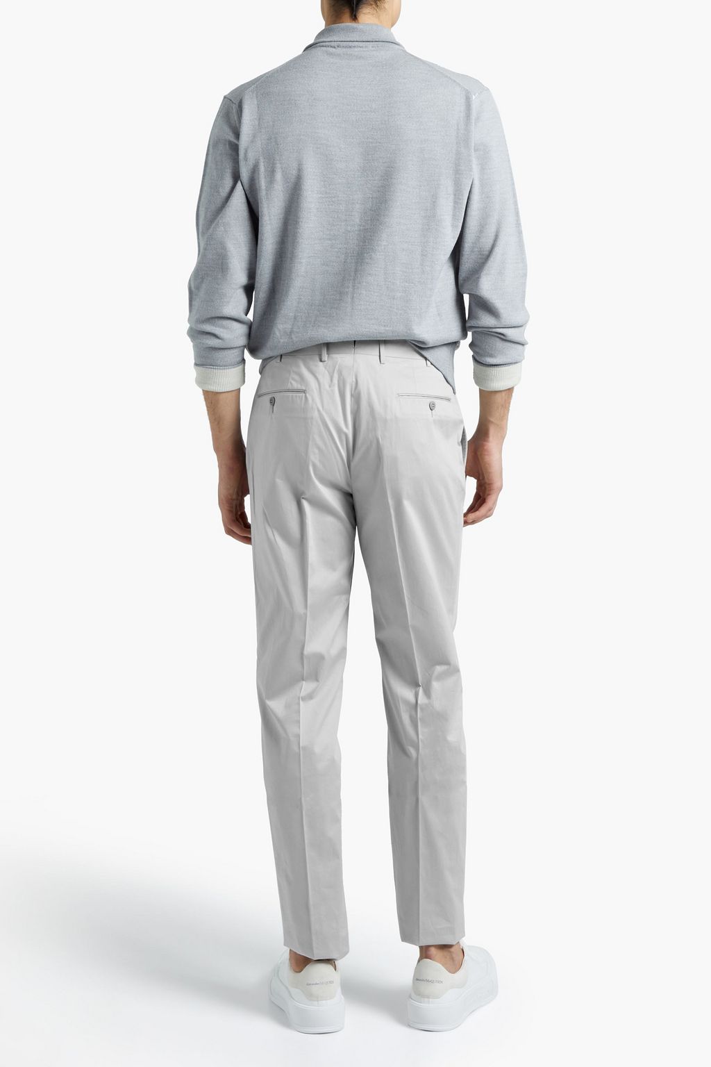 ZEGNA Slim-fit cotton pants