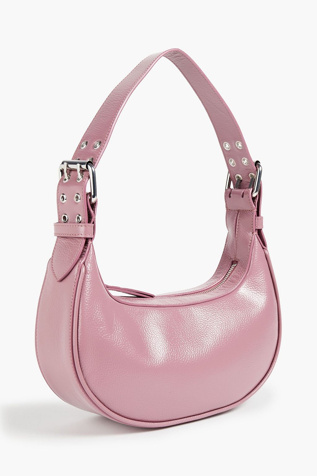 BY FAR Soho pebbled-leather shoulder bag