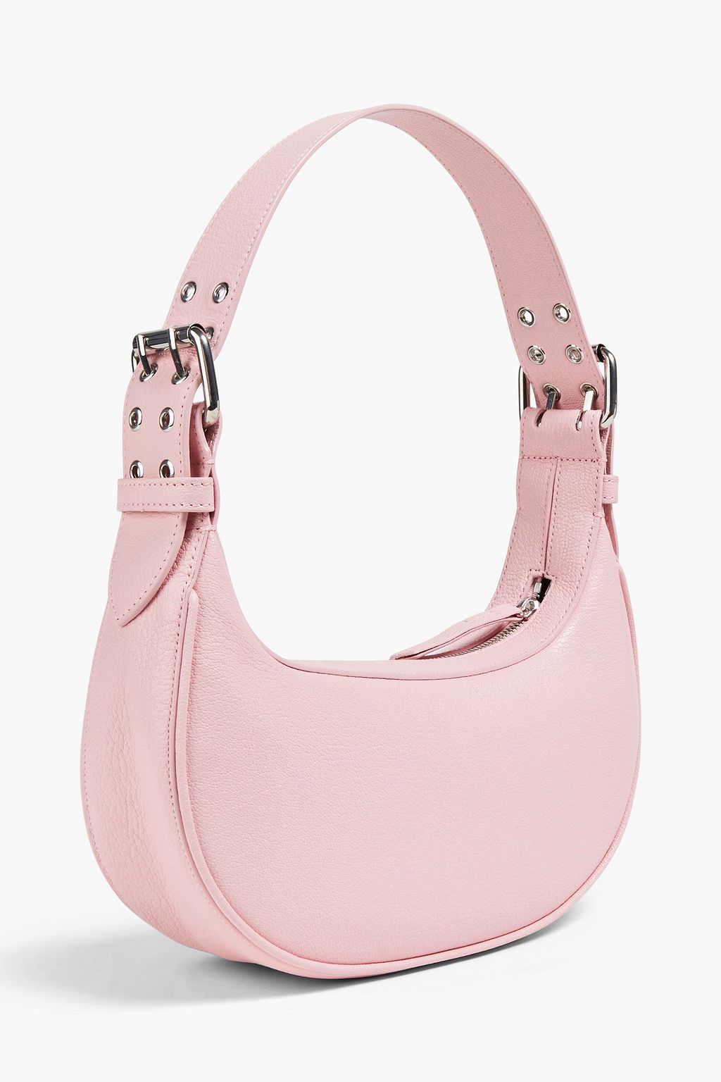 BY FAR Soho pebbled-leather shoulder bag