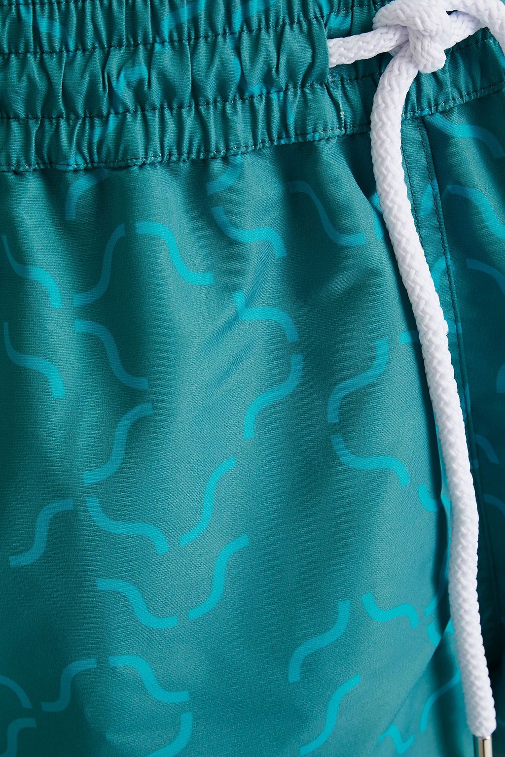 FRESCOBOL CARIOCA Short-length printed swim shorts