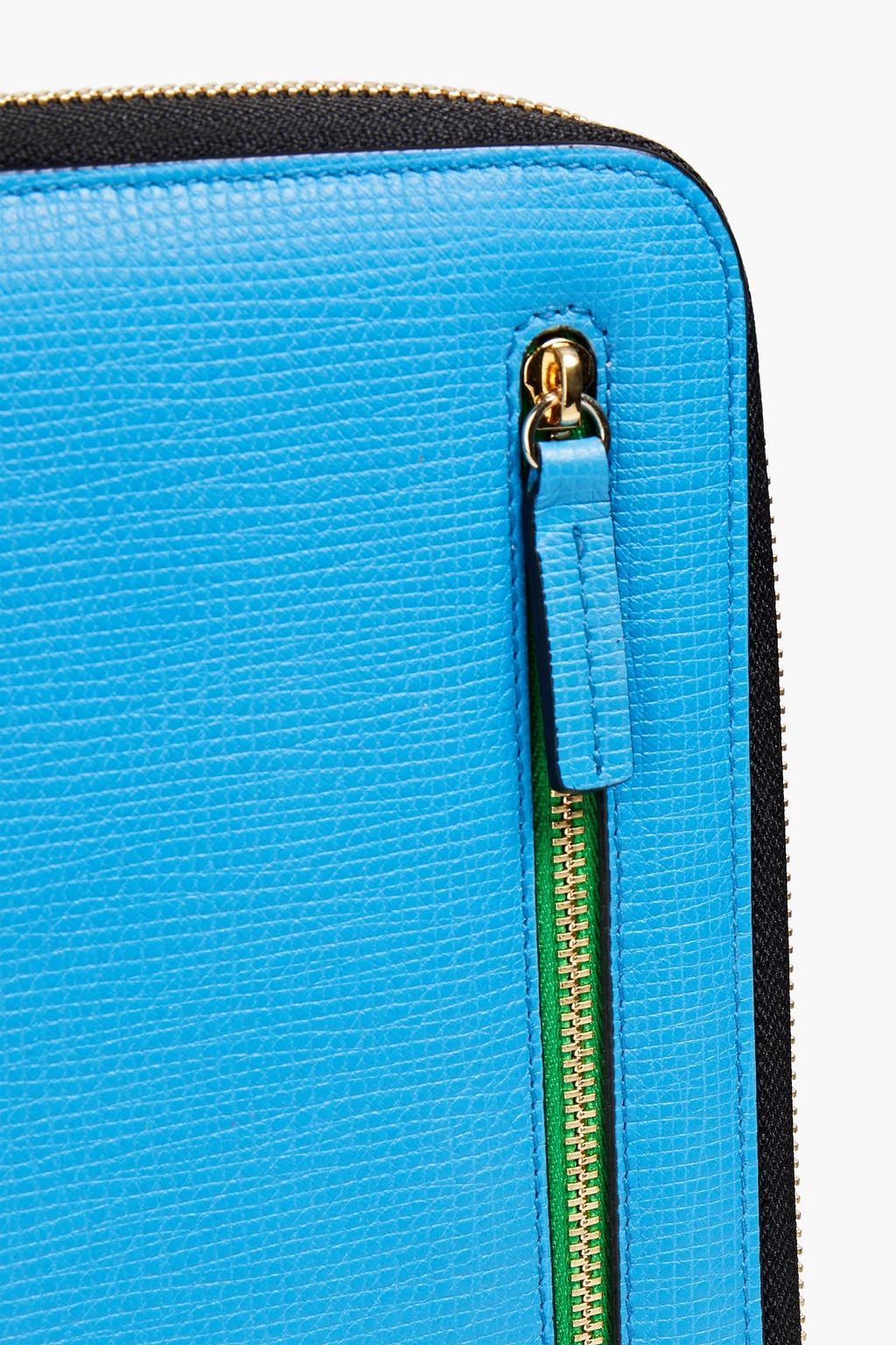 SMYTHSON Panama textured-leather laptop case