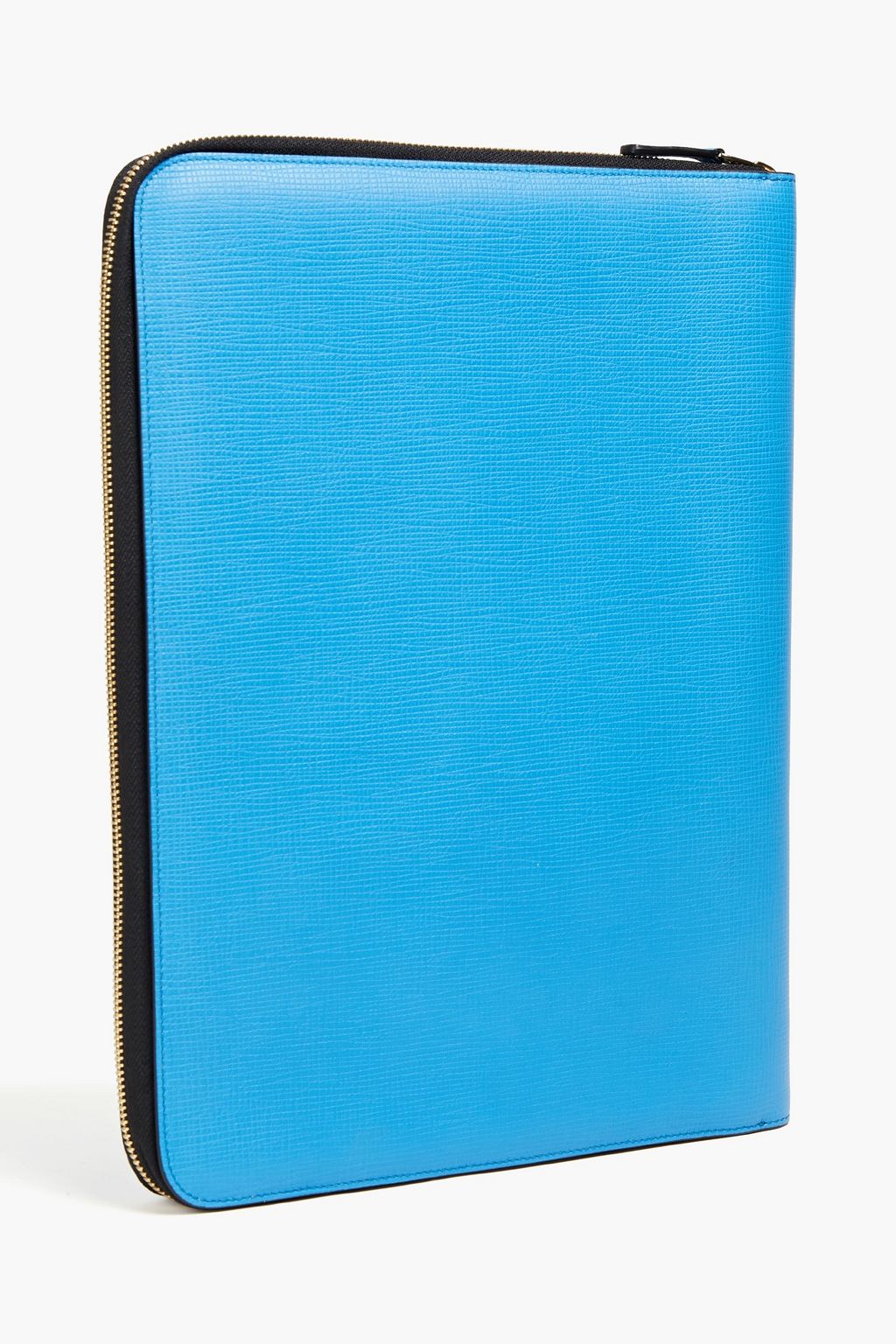 SMYTHSON Panama textured-leather laptop case