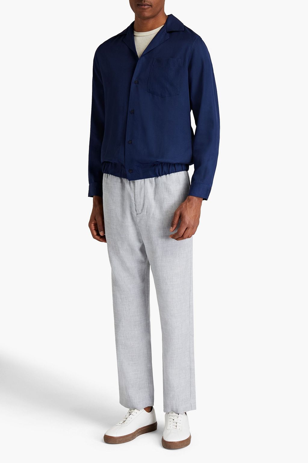 FRESCOBOL CARIOCA Santos Tencel-twill shirt