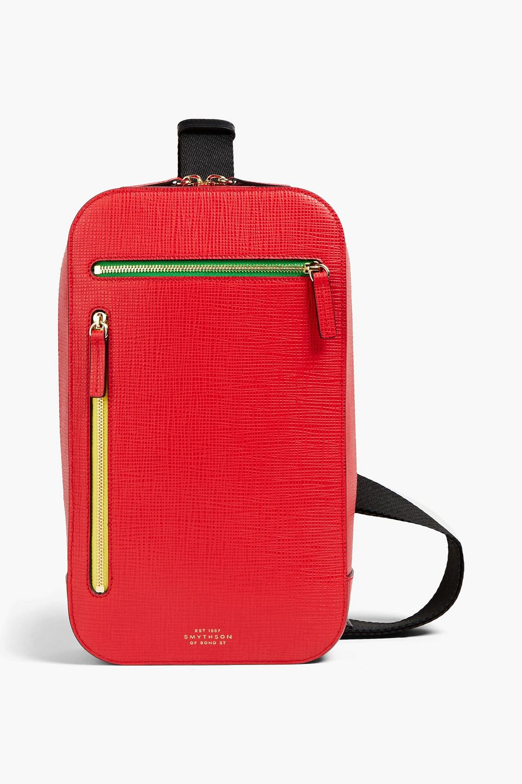 美品✨ SMYTHSON スマイソン テクスチャードレザー メッセンジャー