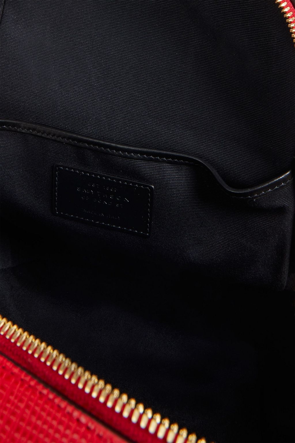 SMYTHSON Textured-leather messenger bag
