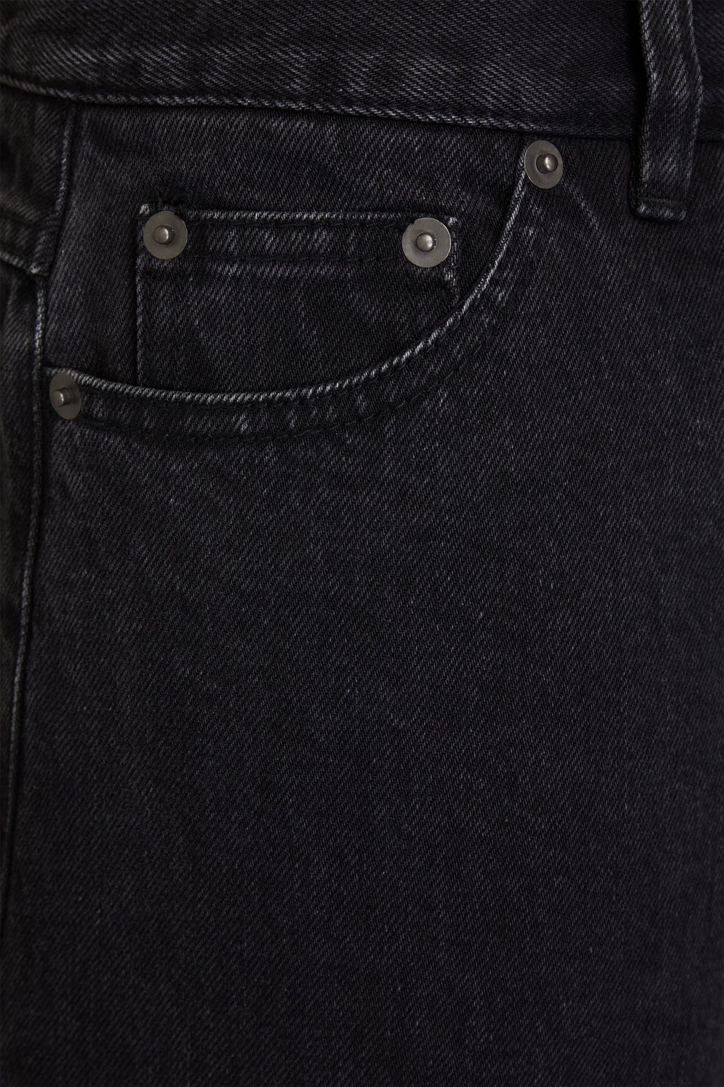 TIBI Cropped high-rise tapered jeans