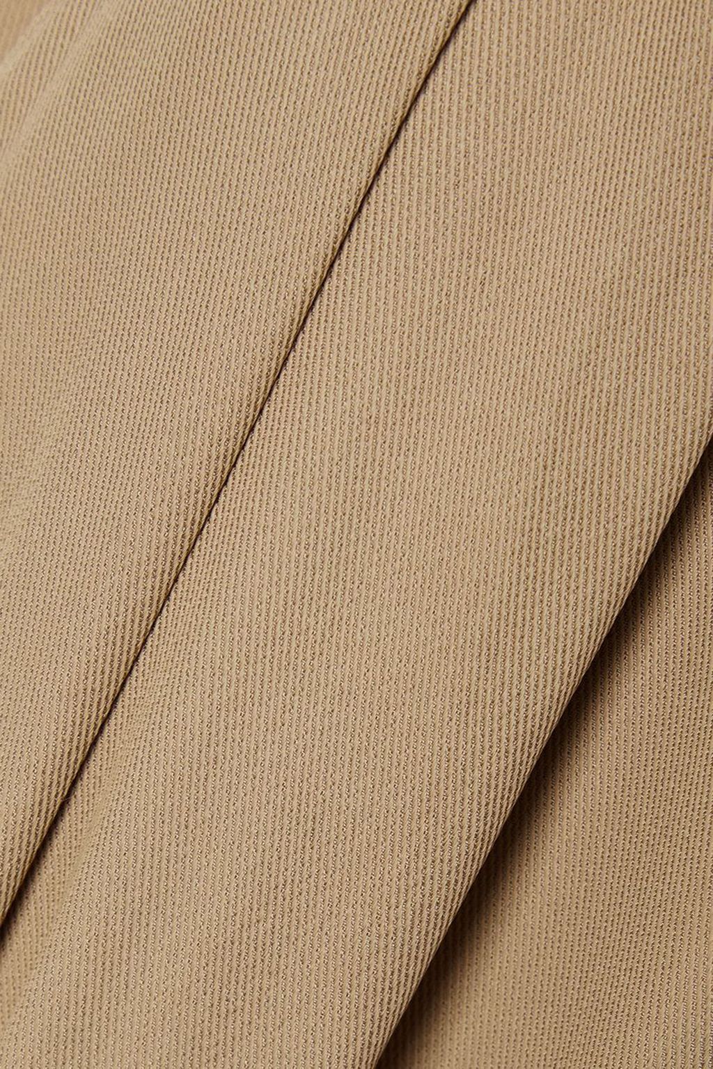 TIBI Lauren pleated wide-leg twill trousers