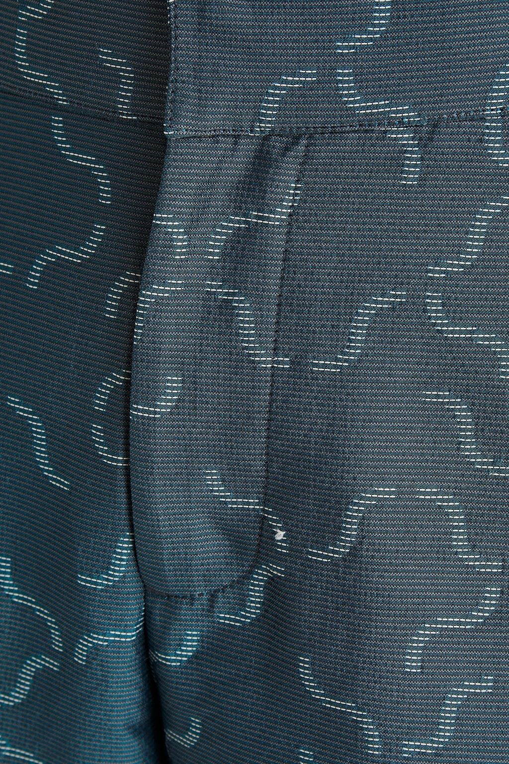 FRESCOBOL CARIOCA Mid-length jacquard swim shorts